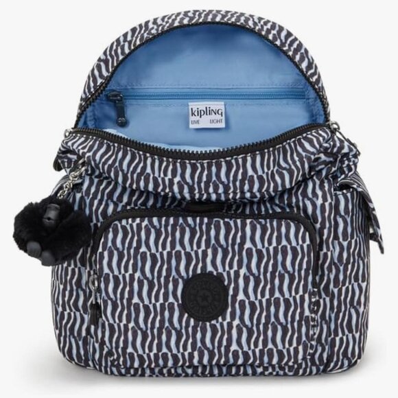 NWT! Kipling Holiday Waves Woman's City Pack Mini Backpack - Picture 4 of 10